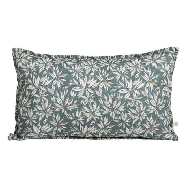Palma Washed Linen Taormina Cushion | Seladon