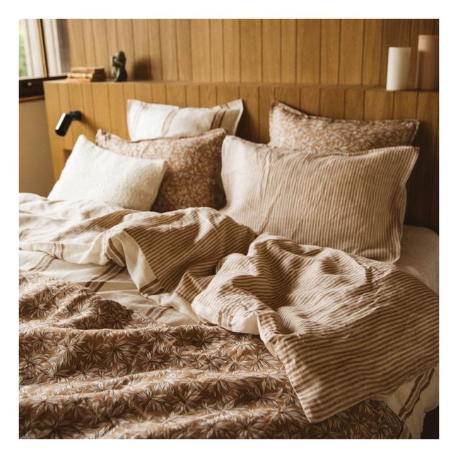 Palma Washed Linen Pillowcase Beige