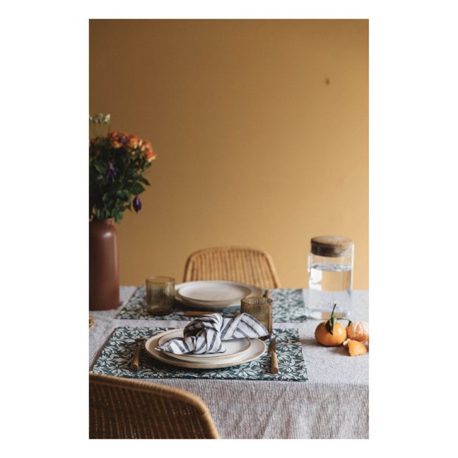 Tischset aus Baumwolle Palma | Seladon