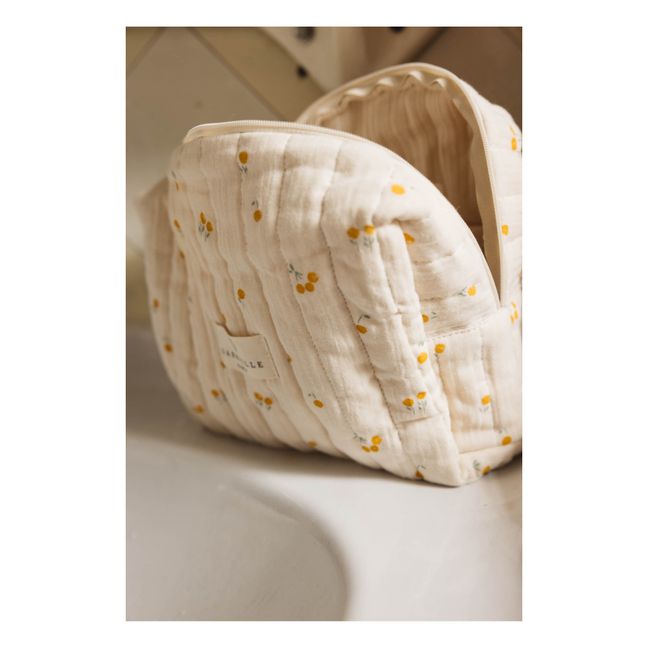 Blossom Organic Cotton Toiletry Bag | Saffran