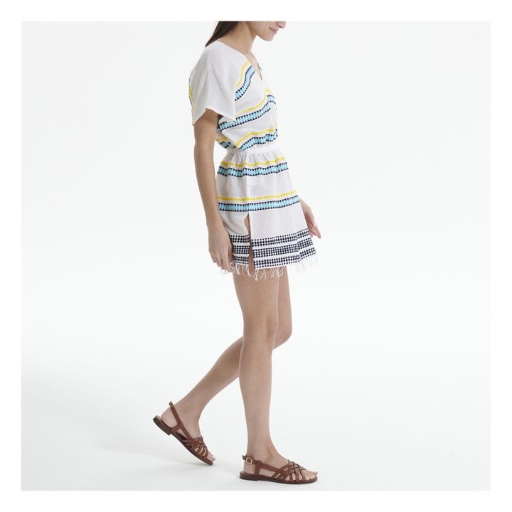 Sediri Patio Short Dress Blue- Product image n°4