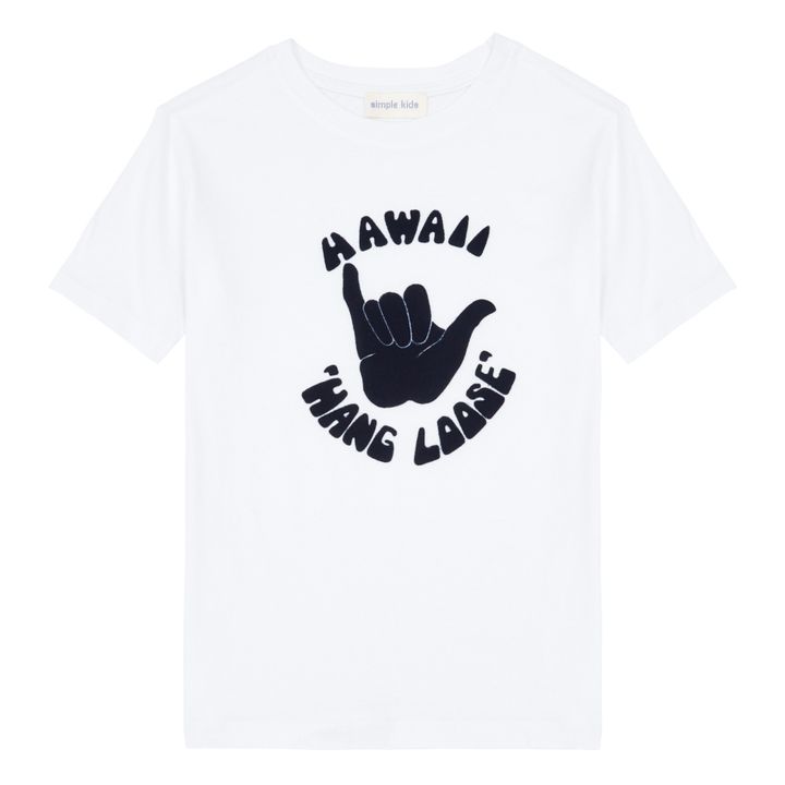 T-shirt Hawai Weiß- Produktbild Nr. 0