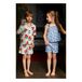 Swan Pyjama Shirt + Shorts Set - Bobo Choses x Smallable Pyjama Party Exclusive Grey- Miniature produit n°1