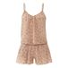 Exclusivité Gabrielle Paris x Smallable Pyjama Party – Pyjama Caraco + Short Clara - Collection Femme - Rose- Miniature produit n°0