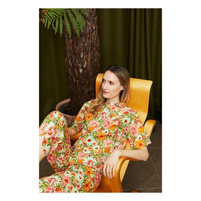 Exclusividad Suzie Winkle x Smallable Pyjama Party – Camisa de pijama + Pantalón Ginger - Colección Mujer - Rosa