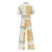 Exclusivité The New Society x Smallable Pyjama Party – Pyjama Chemise + Pantalon Ginger - Collection Femme - Beige- Miniature produit n°3