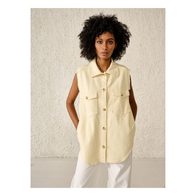 Ludwig Vest - Women’s Collection - Pale yellow