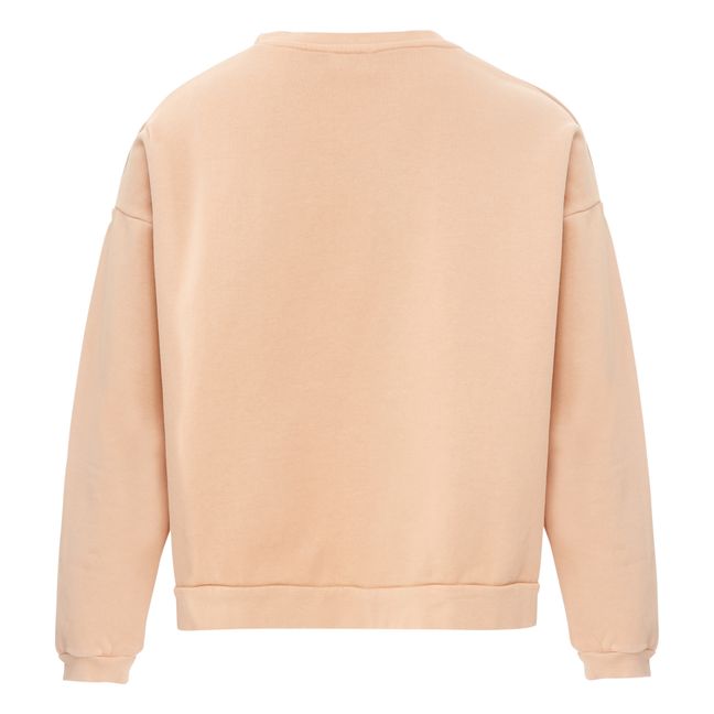 Sweatshirt Pensée - Damenkollektion - Pfirsichfarben
