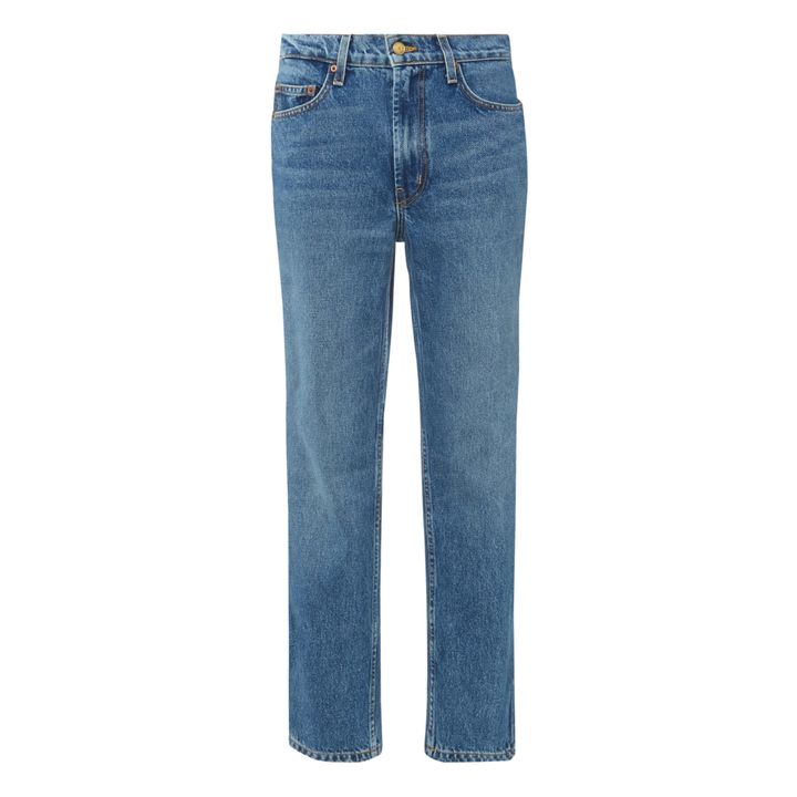 Louis High-Waisted Jeans | Sydney Clean Blue- Product image n°1