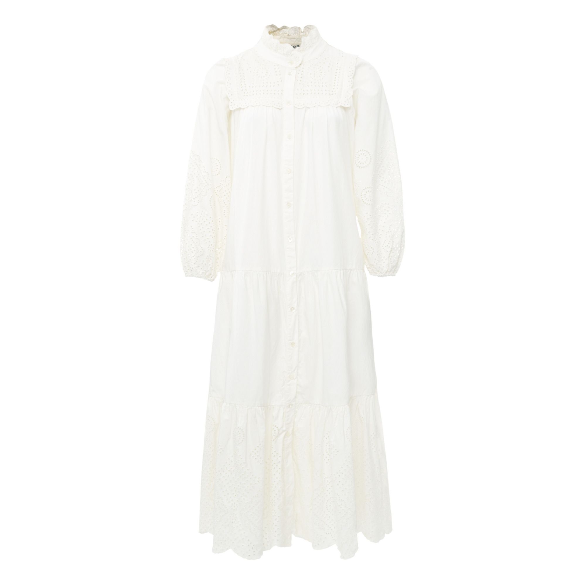 Sea NY - Robe Vienne Broderie Anglaise - Femme - Blanc