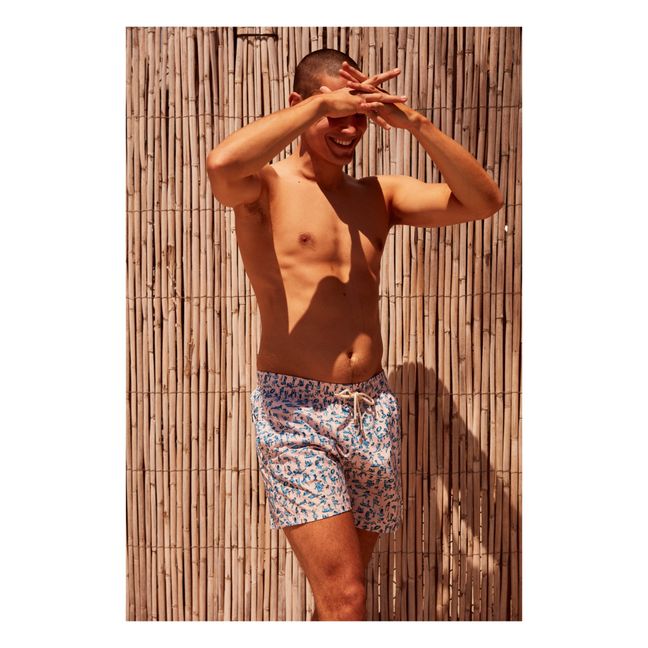 Influencing Recycled Fibre Swim Trunks Turquoise