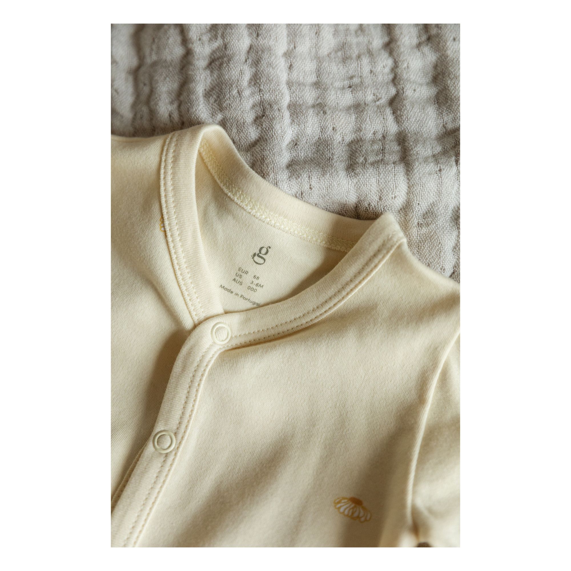 Mono jersey de algodónDaisy Vainilla- Imagen del producto n°3