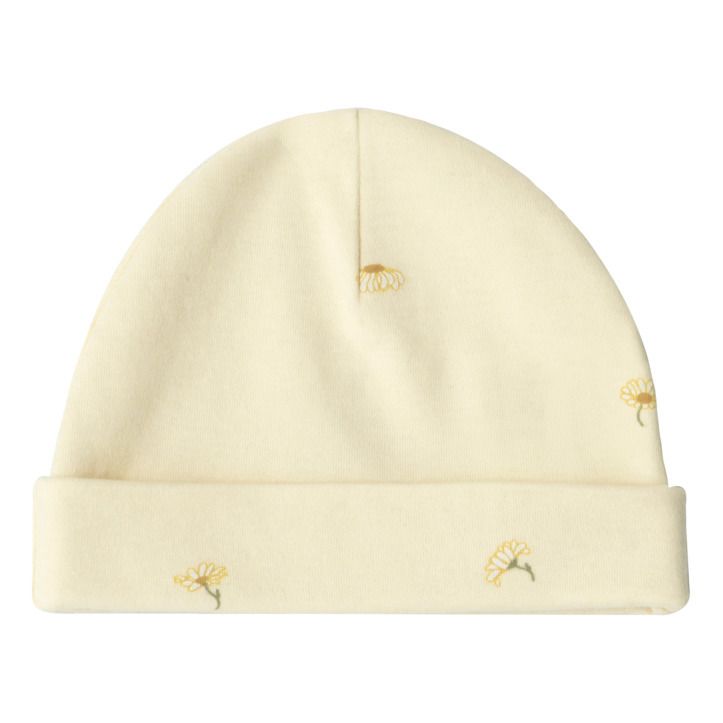 Daisy Cotton Jersey Beanie Vanilla 