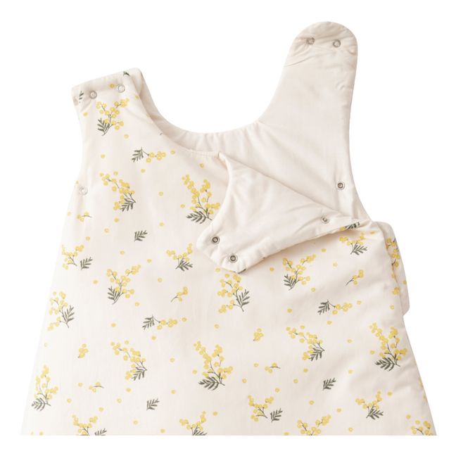 Wattle Cotton Percale Baby Sleeping Bag Blanco Roto