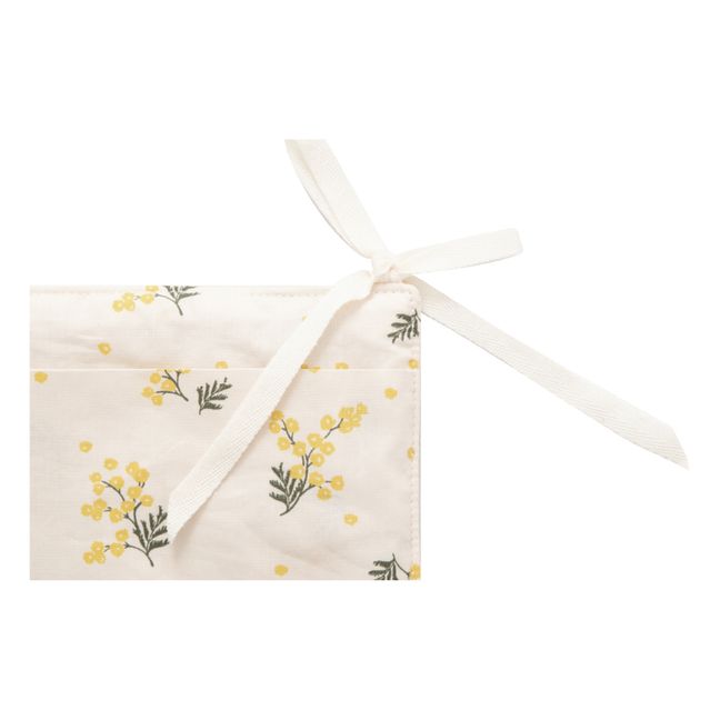 Tasche für Babybett Mimosa Grauweiß
