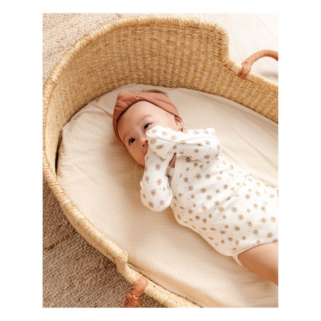 Organic Cotton Baby Bodysuit Crudo
