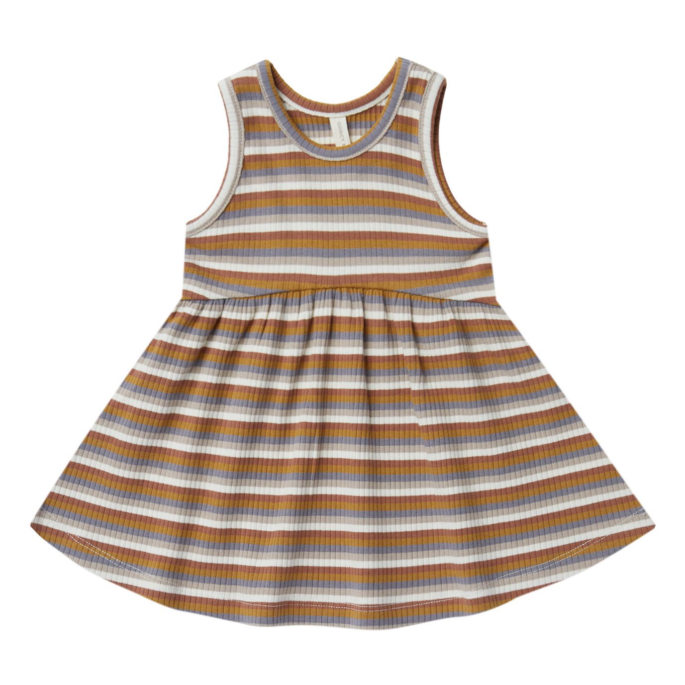 Quincy Mae - Robe Bretelles Coton Bio Côtelé (Quincy Mae) - Couverture