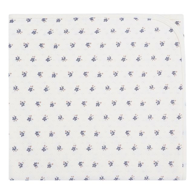 Organic Cotton Pointelle Blanket | Ecru