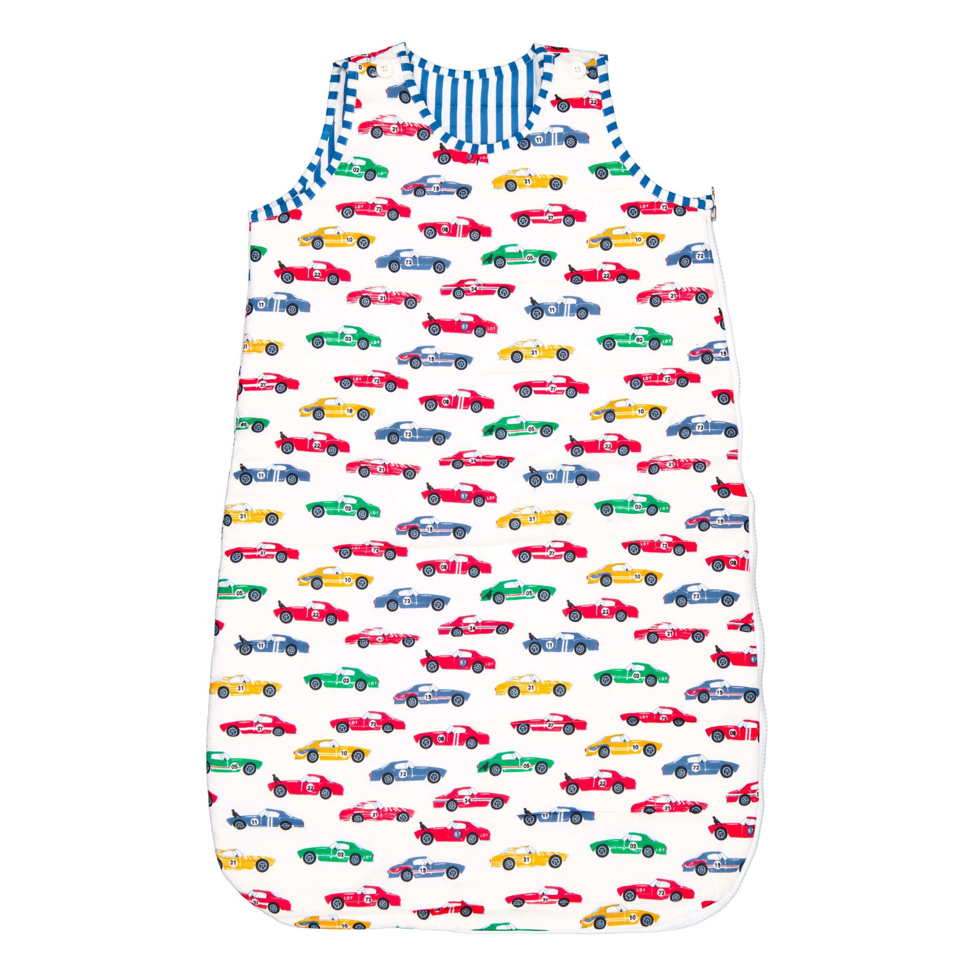Race Cars Reversible Baby Sleeping Bag 