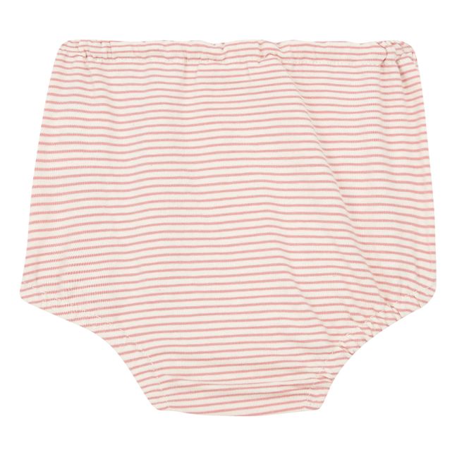 Jersey Striped Bloomers Pink