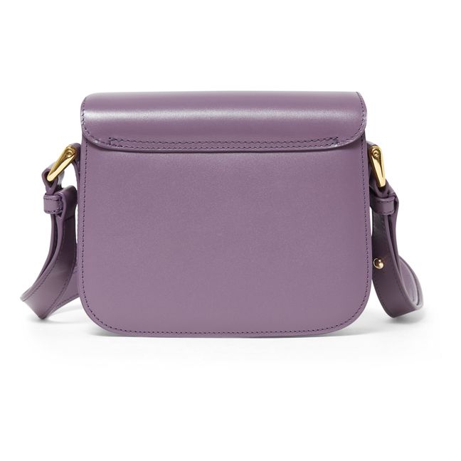 Grace Mini Smooth Leather Bag Purple