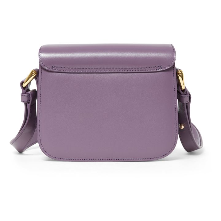 Leather Small Grace Bag in Purple Womens Bags Shoulder bags A.P.C 