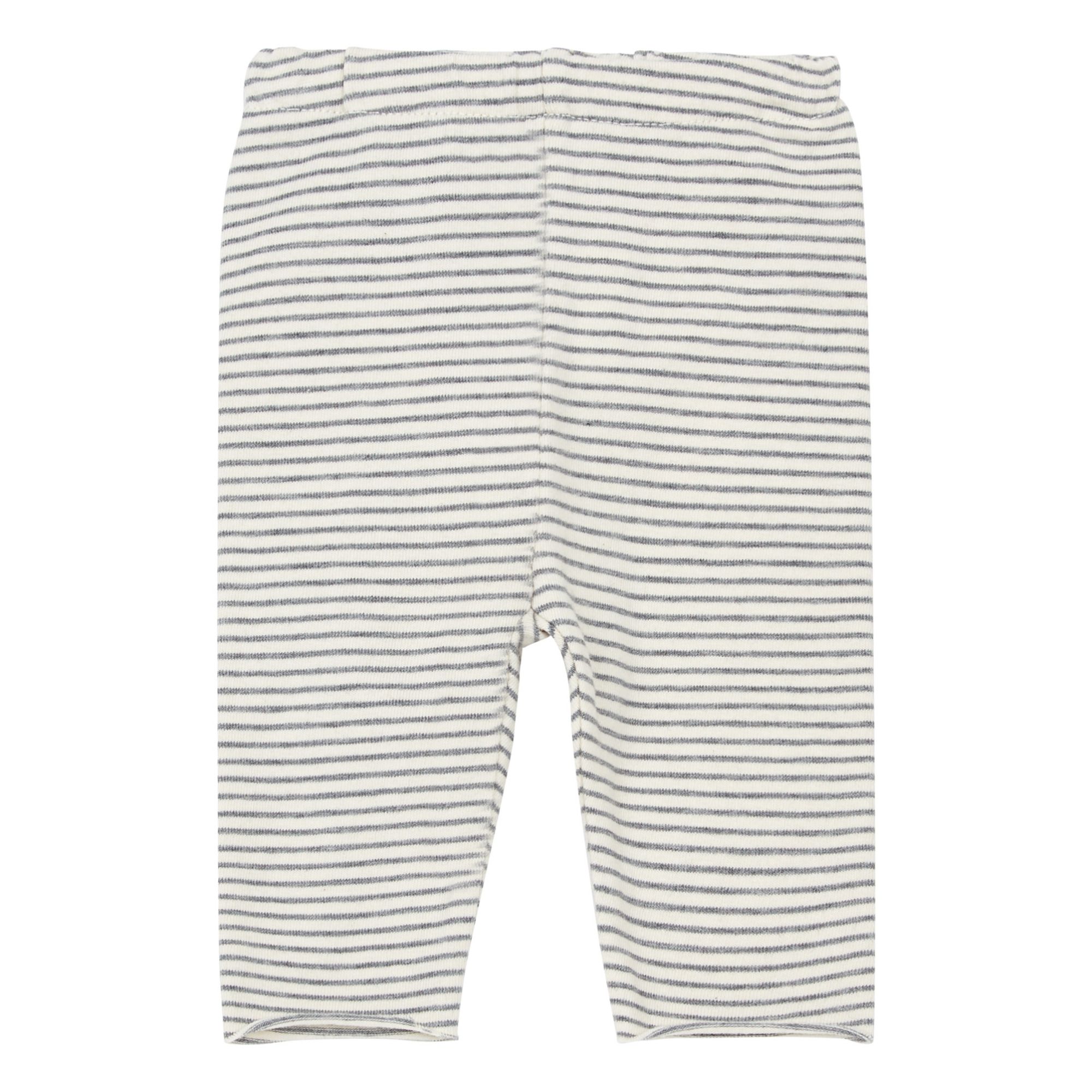 Jersey Striped Leggings Grey- Product image n°0