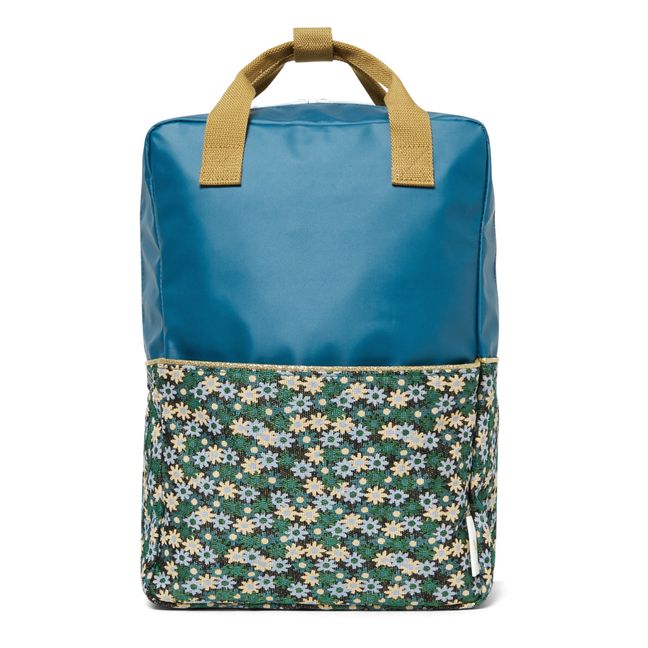 Golden Backpack - Large | Blau