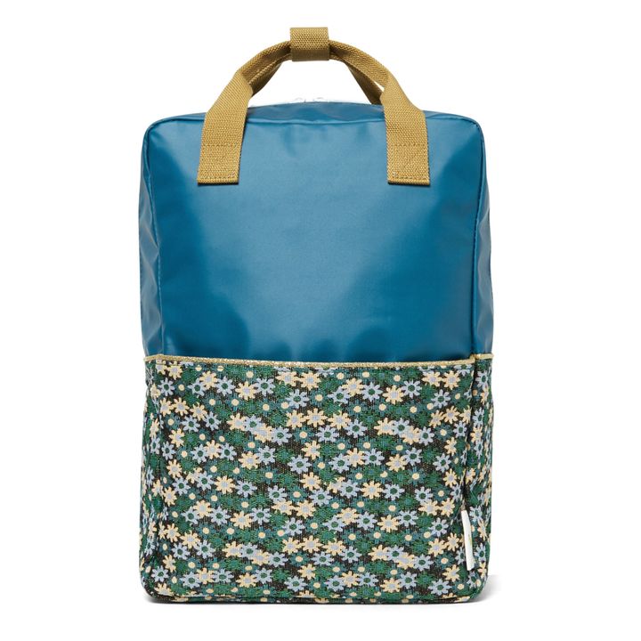 Golden Backpack - Large | Blue- Product image n°0