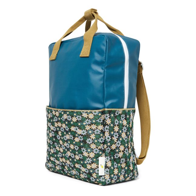 Golden Backpack - Large Blau