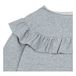 Frill Sweatshirt Heather grey- Miniature produit n°1