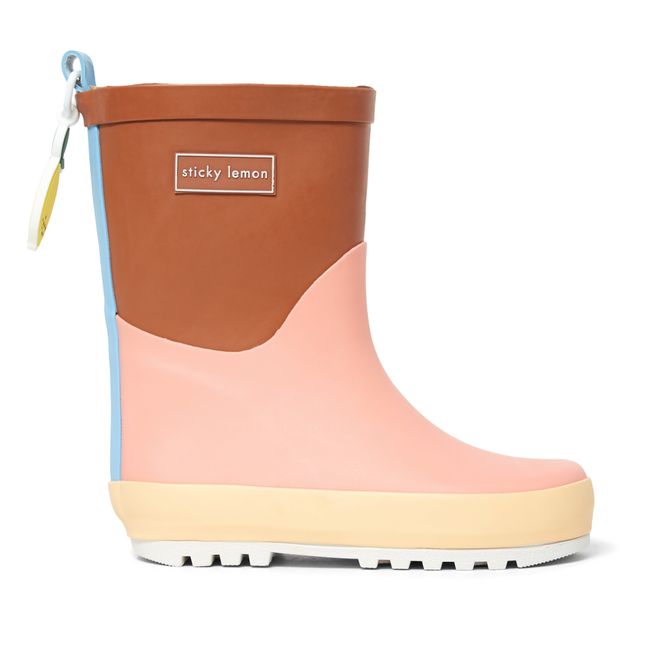 Two-Tone Rain Boots | Pink