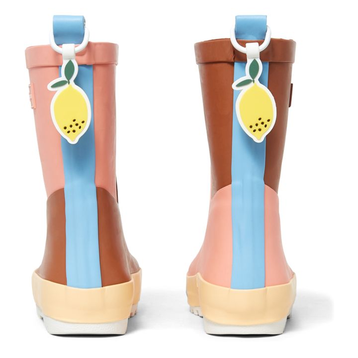 Stivali da pioggia Bicolore | Rosa- Immagine del prodotto n°4