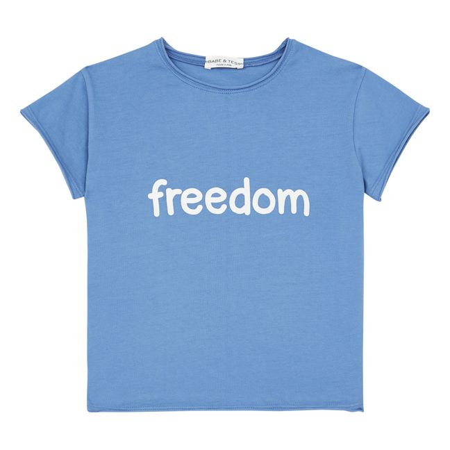 Freedom T-shirt Blue