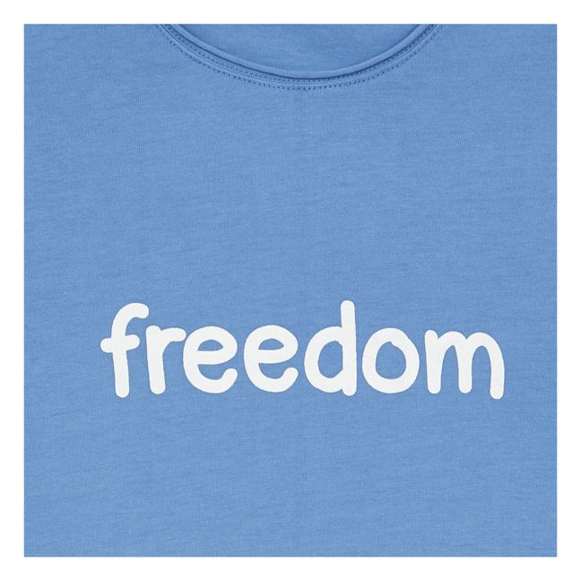 Freedom T-shirt Blu