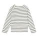 Striped Sweatshirt Grey- Miniature produit n°2