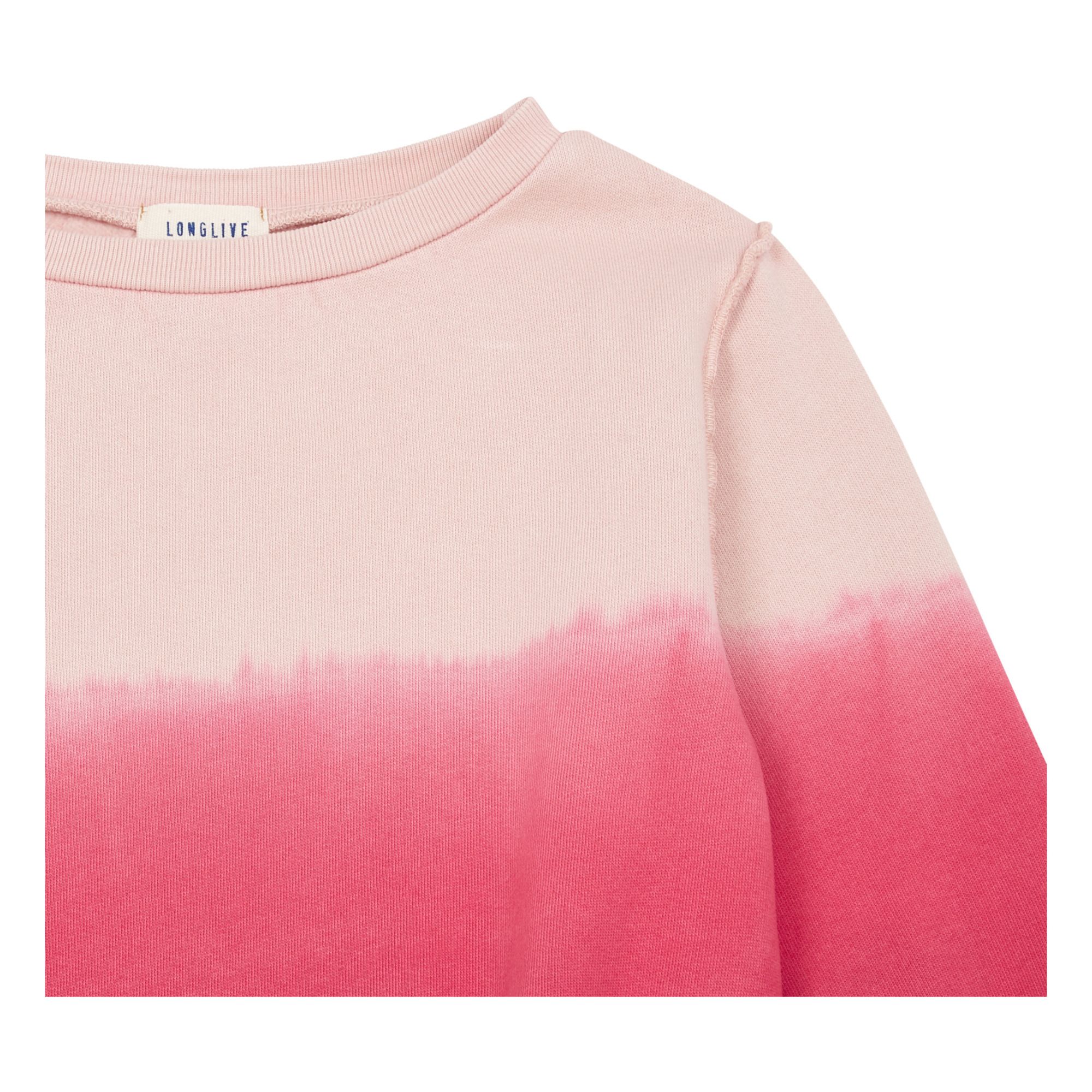 Organic Cotton Sweatshirt - Longlivethequeen x Smallable Collaboration Ecru- Product image n°1