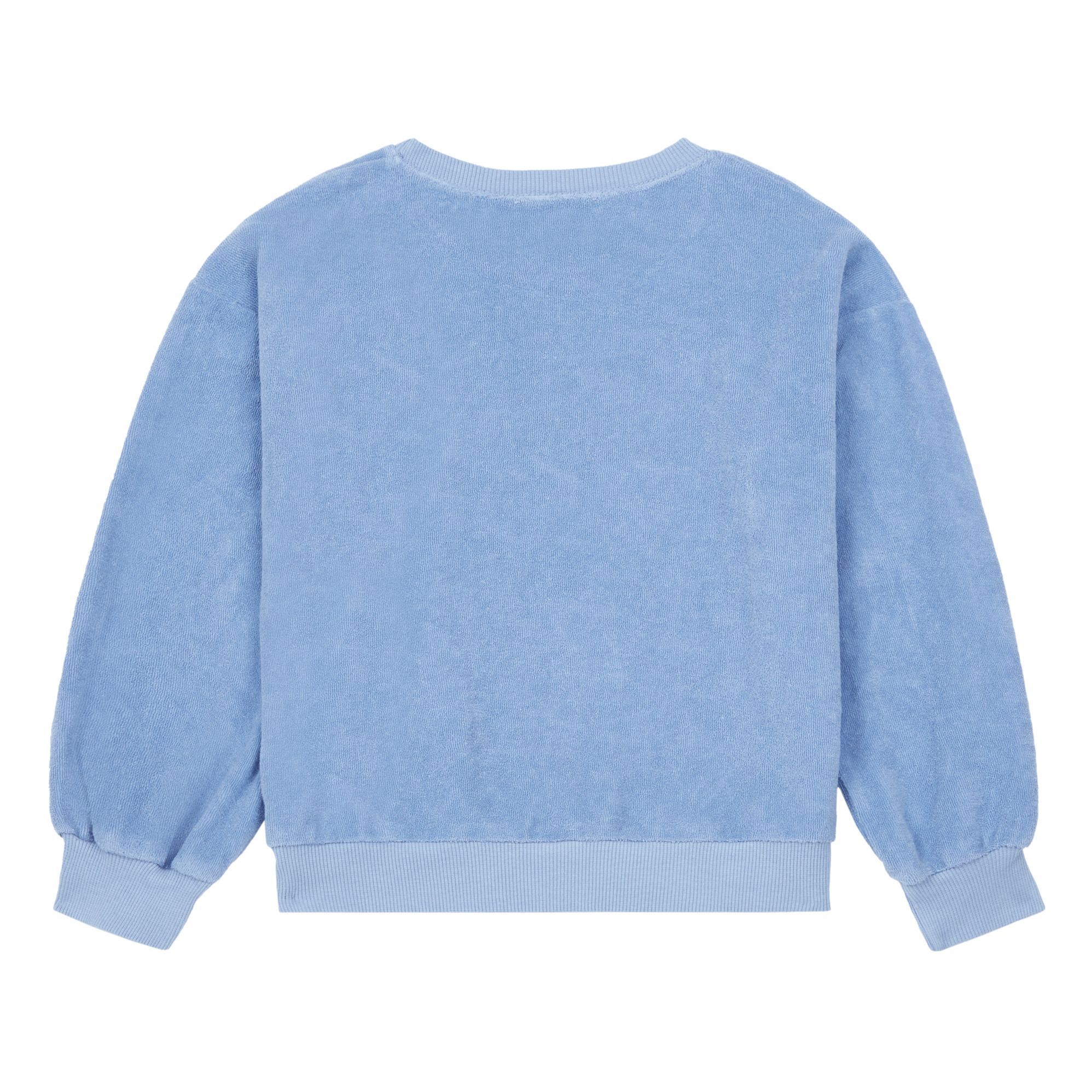 Terry Cloth Sweatshirt Light blue- Product image n°2