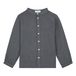 Linen Shirt Charcoal grey- Miniature produit n°0