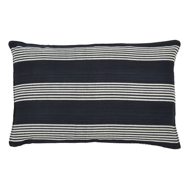 Mini Natural Fibre Cushion Black
