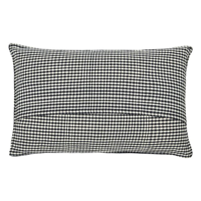 Coussin mini en fibre naturelle | Noir