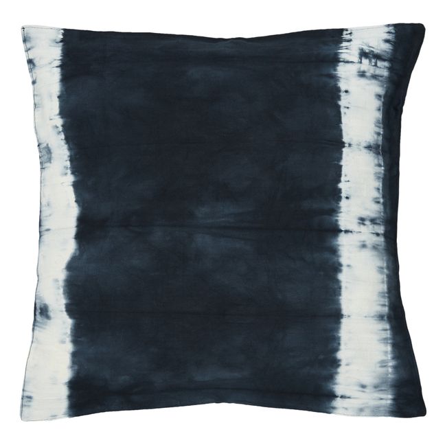 Natural Fibre Cushion Cover Nero carbone