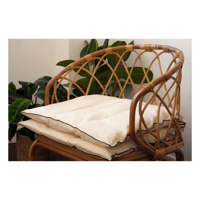 Floor Mat with Removable Cover | Beige
