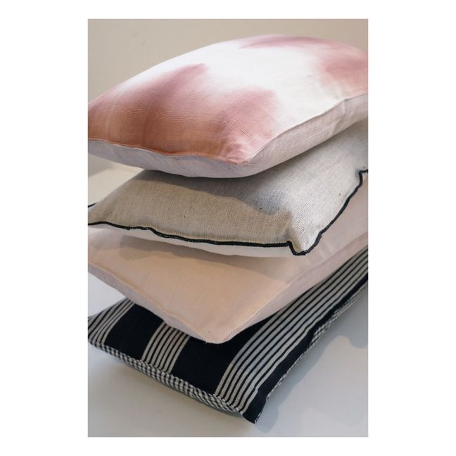 Housse de coussin en fibre naturelle | Vieux Rose