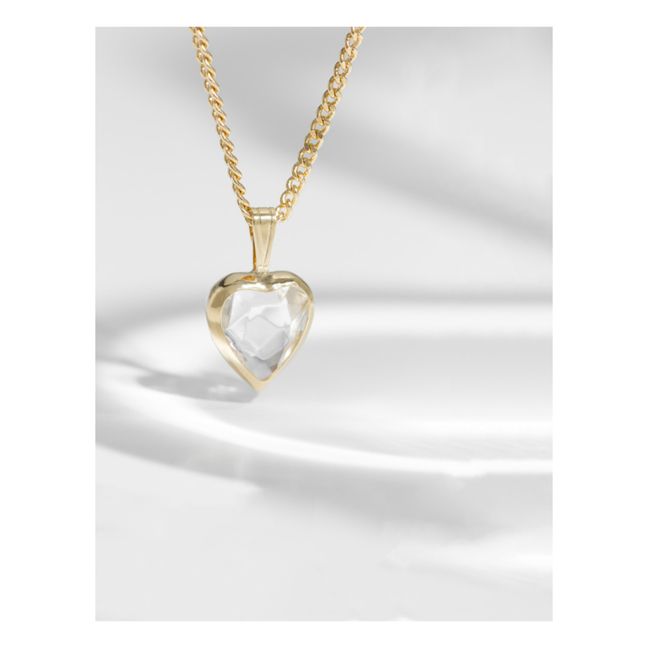 Collar Cristal Niki | Dorado