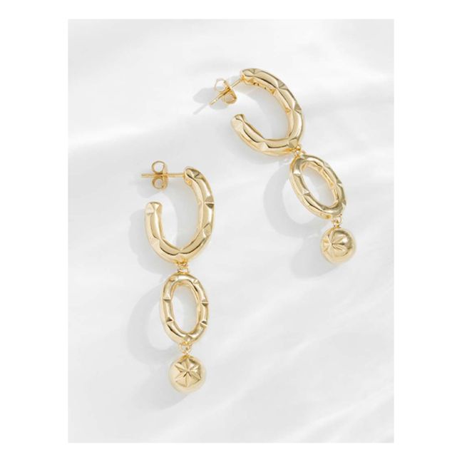Lange Ohrringe Sarah | Gold