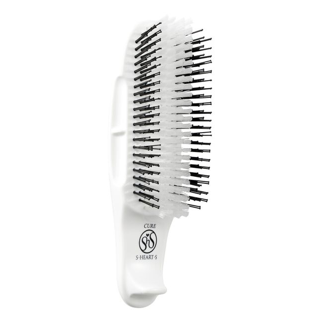 Brosse pour application de soins cheveux normaux ou épais Cure White