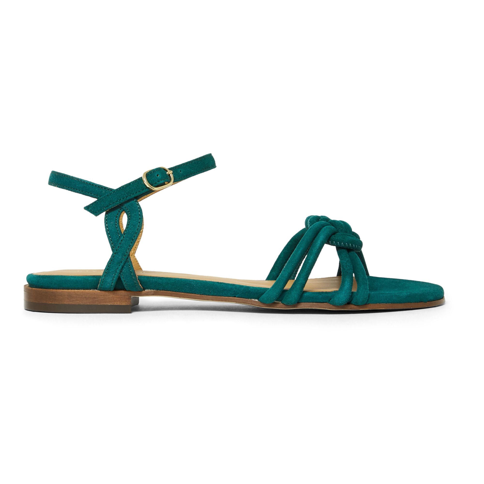 N°112 Sandals Emerald green Rivecour Shoes Adult