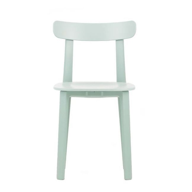 All Plastic Chair - Design by Jasper Morrison | Bluish grey