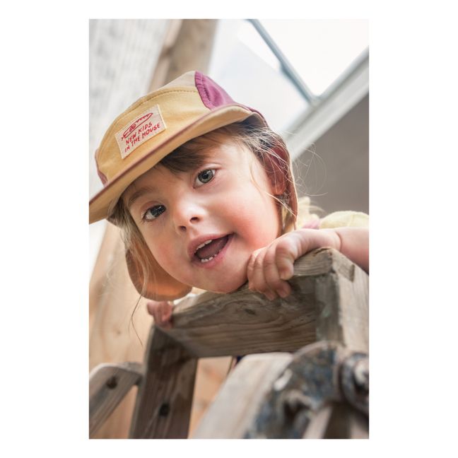 Baseballcap Wolly | Rosa